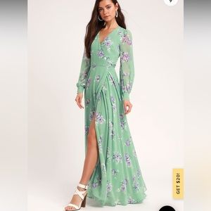 Lulu’s Wrap Dress - Great for Easter size large New